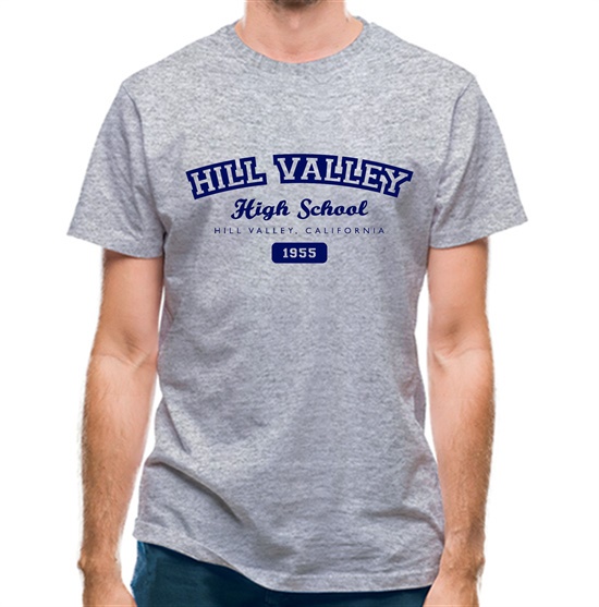 Hill Valley High School t-shirts